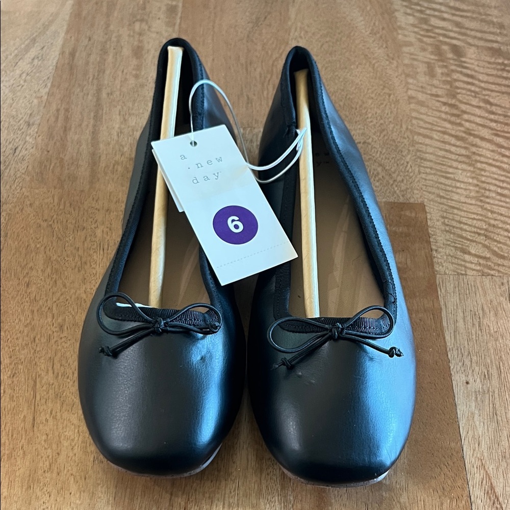 A New Day Women's Classic Black Flats